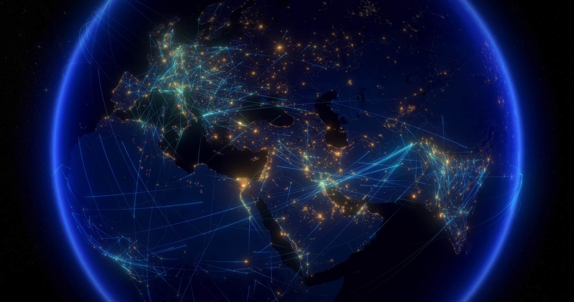 An image showing satellite connectivity