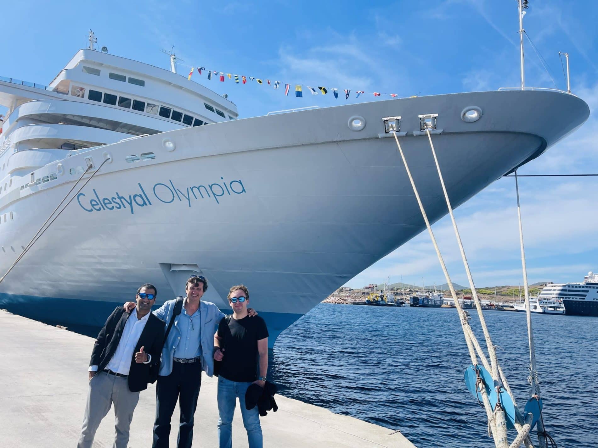 Telenor Satellite’s Managed XipLink installed onboard Celestial Olympia to provide experience of land connectivity at sea.