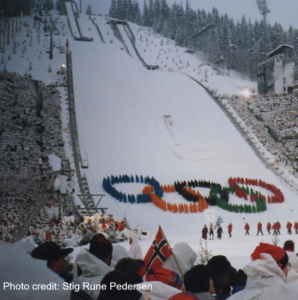 Openning Ceremony Lillehammer 1994 Winter Olympic Games