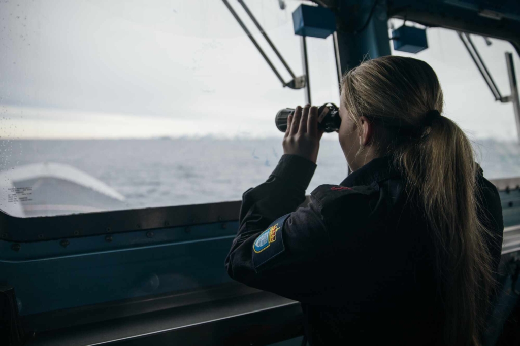 Norwegian navy officer_Photo: Oda Linnea Brekke Iden Forsvaret