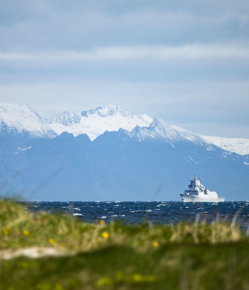 Activity outside Andenes, and Andøya during NEMO Trials 2016. Foto Simen Rudi, Forsvarsmateriell