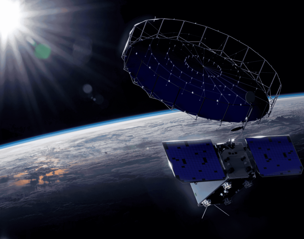 Space Norway MicroSAR satellite illustration