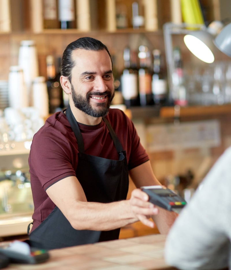 Paying with card at a cafe possible with subsea fibre connectivity