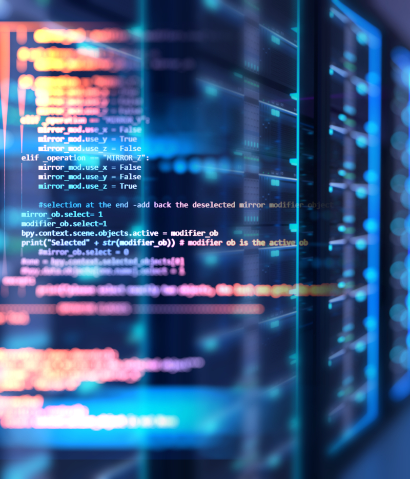 server room for satellite capacity at a teleport