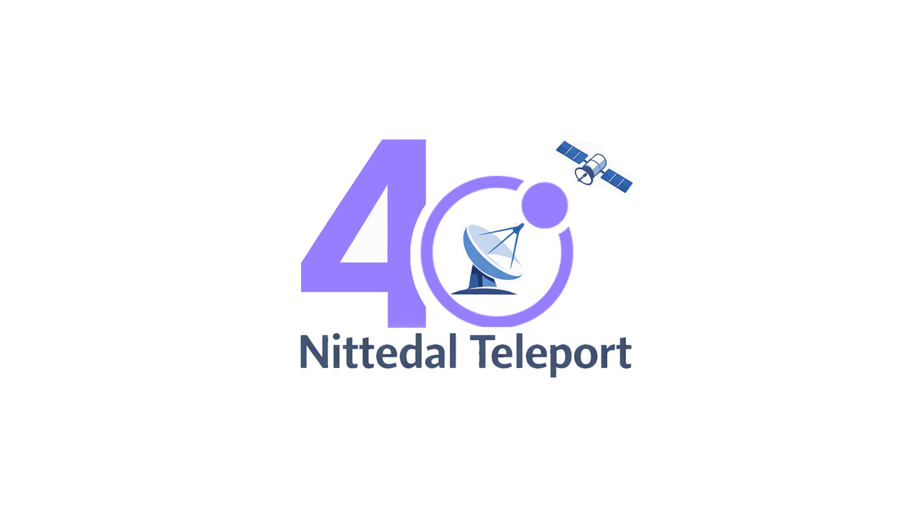 Nittedal 40 years logo